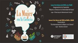 Exposición " Mujeres y Ciencia en la Universidad del Azuay" 