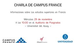 Charla Campus France- Relaciones Internacionales