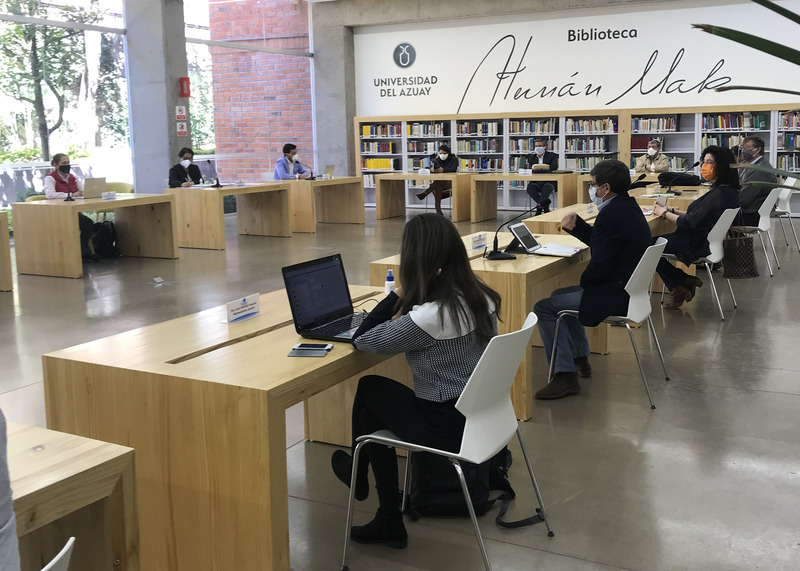 Primera sesión del Consejo Universitario tras la cuarentena