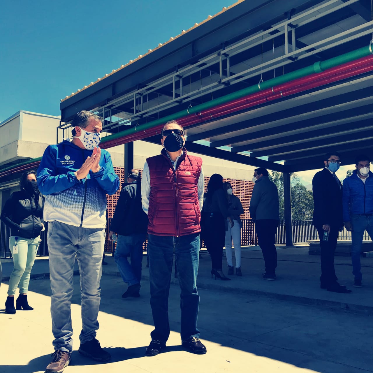 Visita del Ministro de Trabajo al Campus UDA Baños y al Campus Central