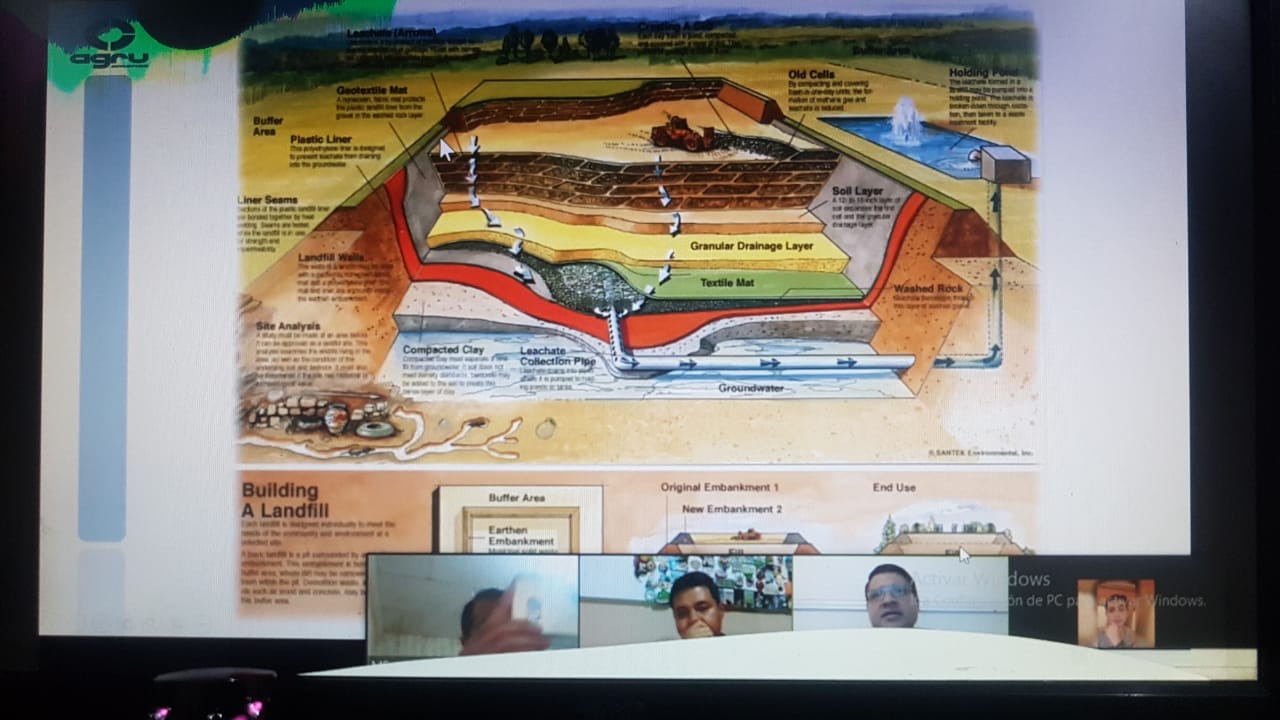 Charla sobre polímeros y geosintéticos en Ingeniería Civil 