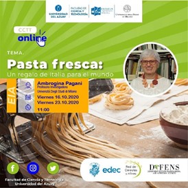 Charla sobre las pastas frescas de Italia para la UDA