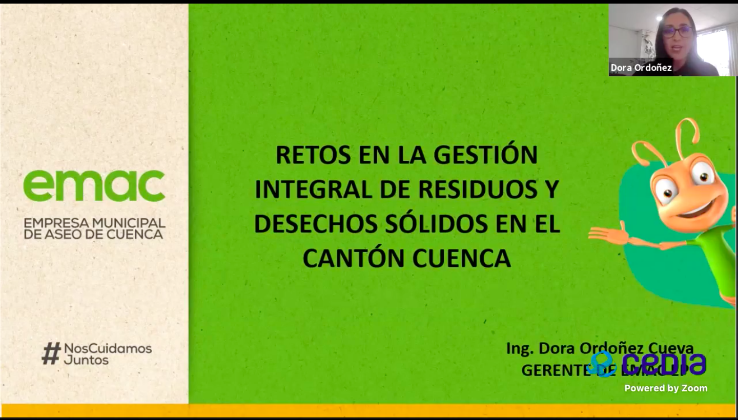 Conversatorio con la EMAC sobre la gestión de residuos sólidos