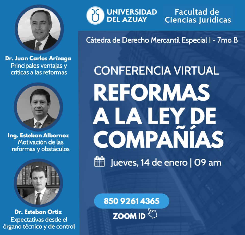 Reformas a la ley de compañías