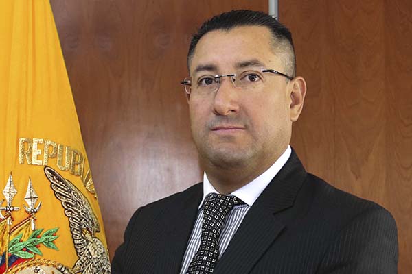 Iván Saquicela became President of the National Court of Justice