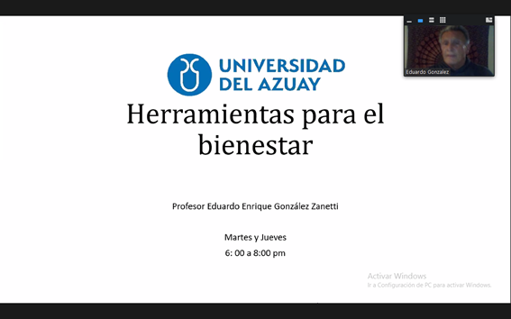 Charla para trabajar el bienestar integral