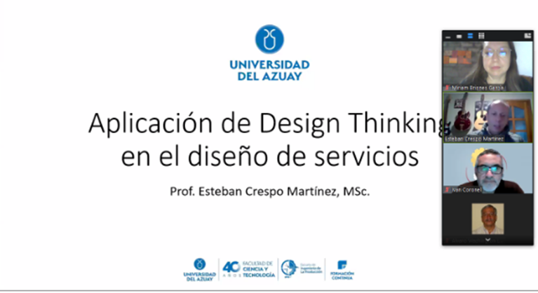 Application of design thinking in the service area