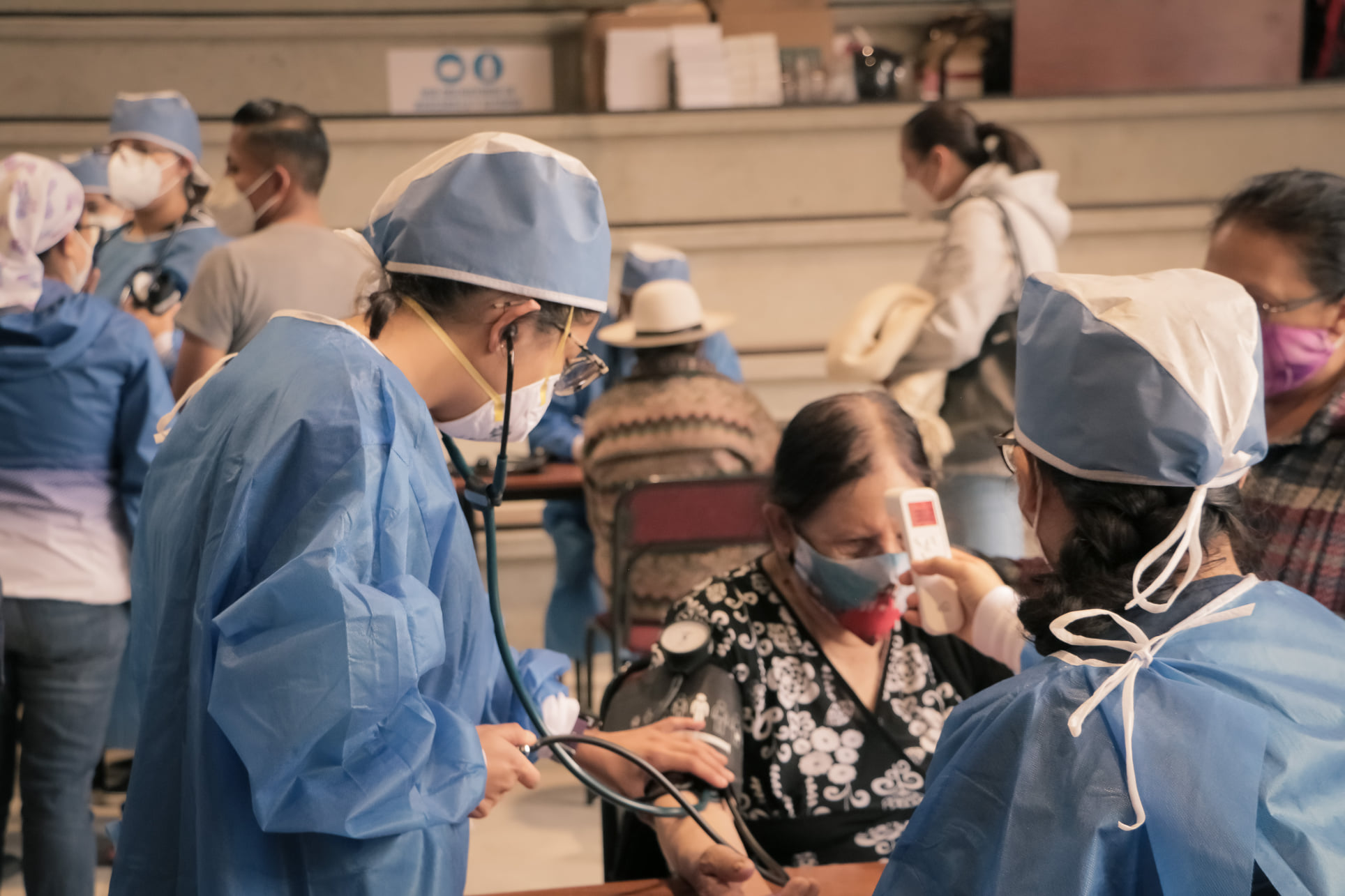 Campus Bicentenario is the headquarters for the vaccination process