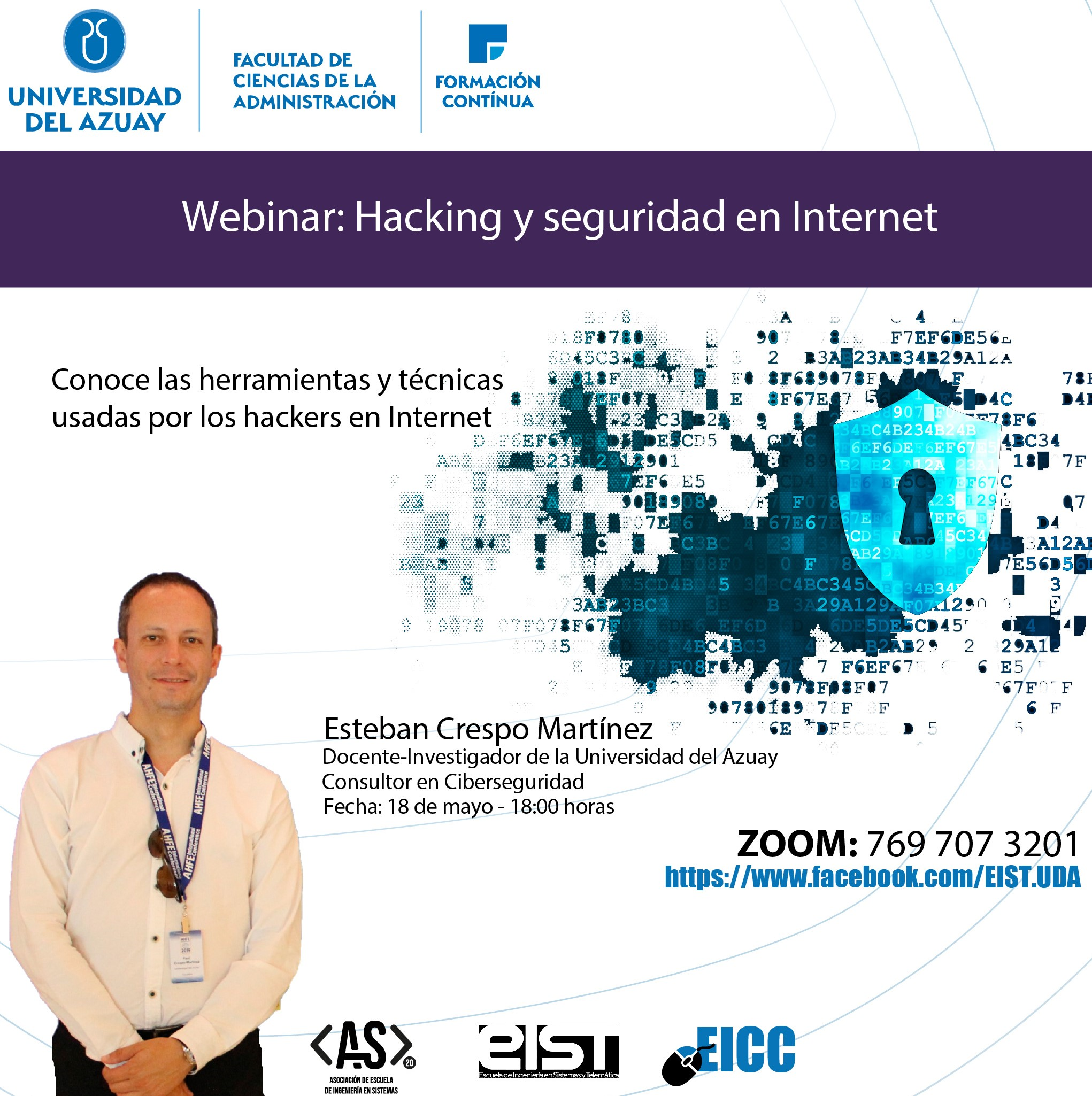 Evento sobre hacking y seguridad en internet