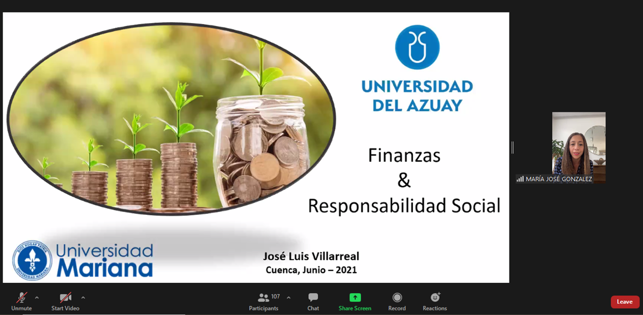 Webinar sobre responsabilidad empresarial