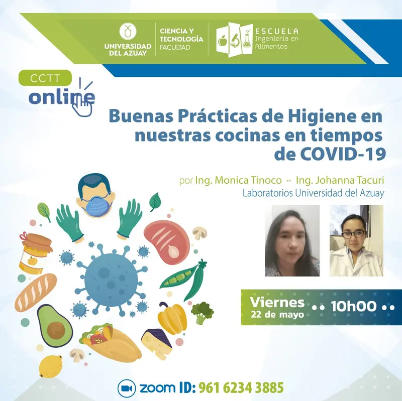 Charla sobre buenas prácticas de higiene en las cocinas domésticas