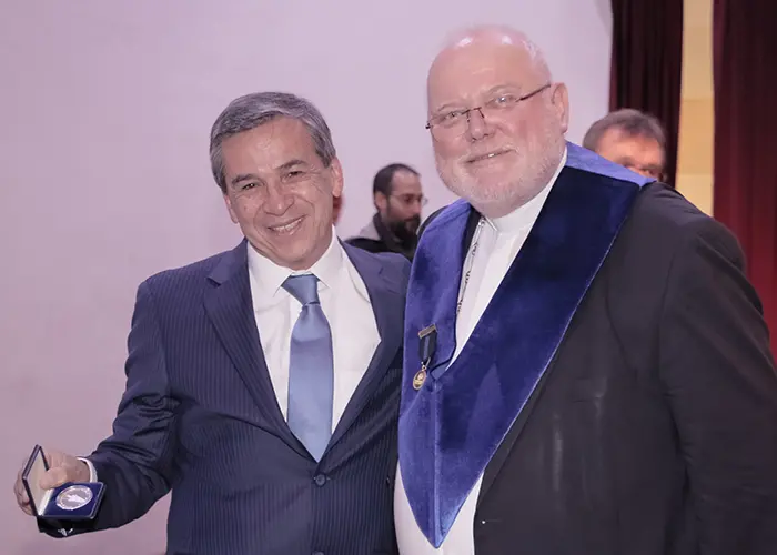Cardinal Reinhard Marx lectures and is declared Honorary Professor of the UDA
