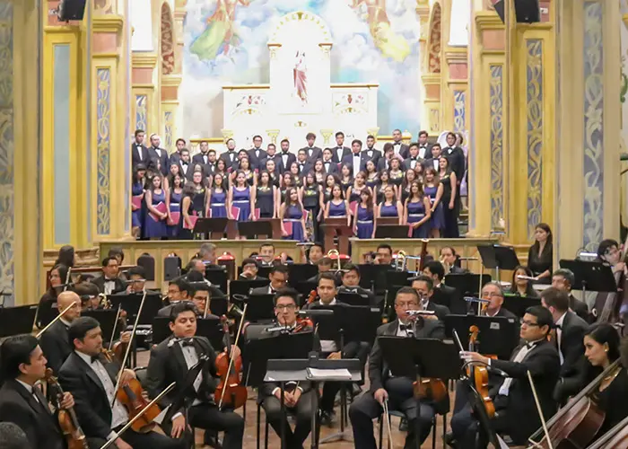 Coro polifónico de la UDA participa de los eventos por Semana Santa