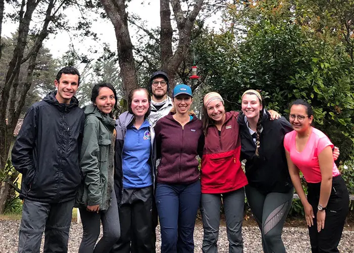 El Gullán Scientific Station received foreign students and teachers