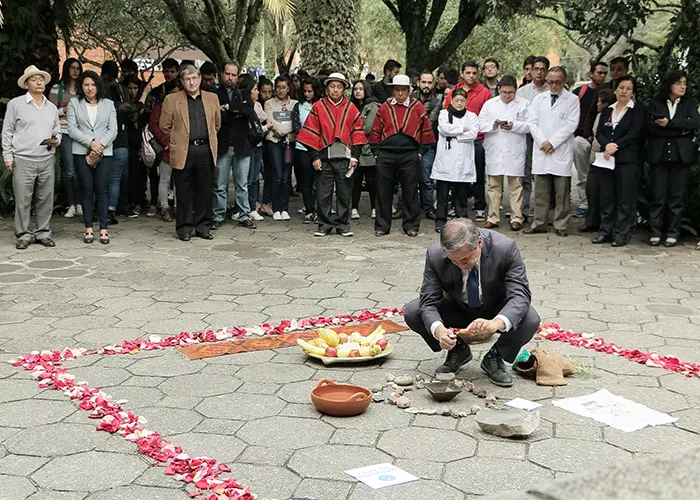 Primera Ceremonia-Taller del Inti Raymi en la UDA