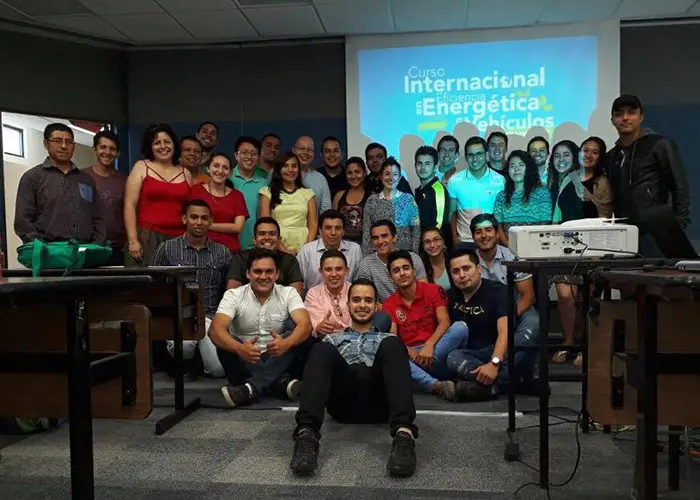 Students and professors of the UDA attend a course at the Tecnológico de Monterrey