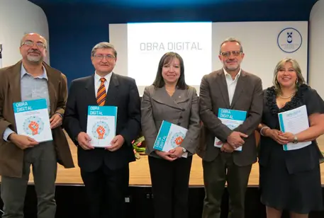 The Digital Work Communication magazine is presented at the UDA