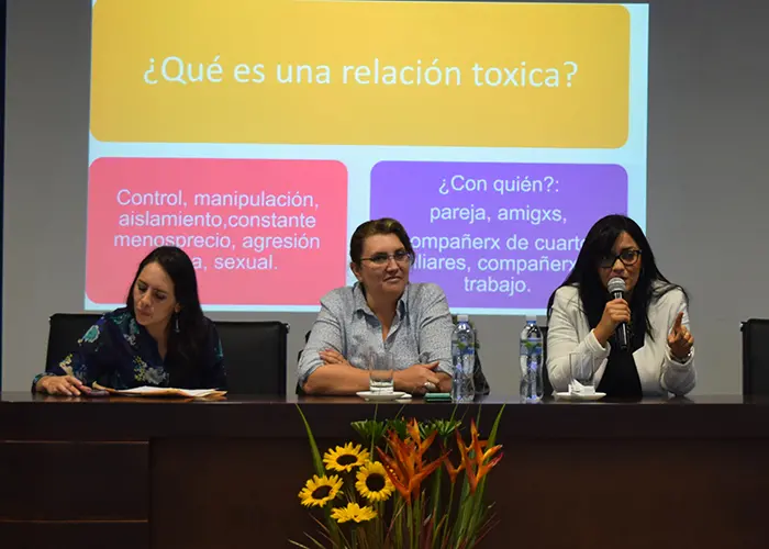 Taller sobre relaciones tóxicas