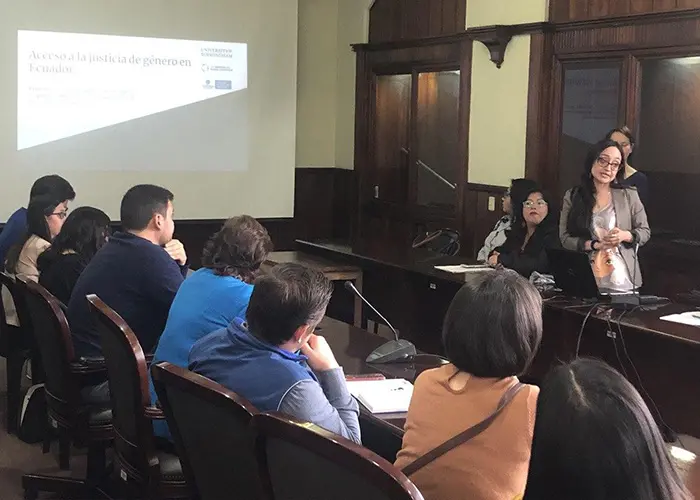 Investigación de la Facultad de Ciencias Jurídicas presentada en el Municipio