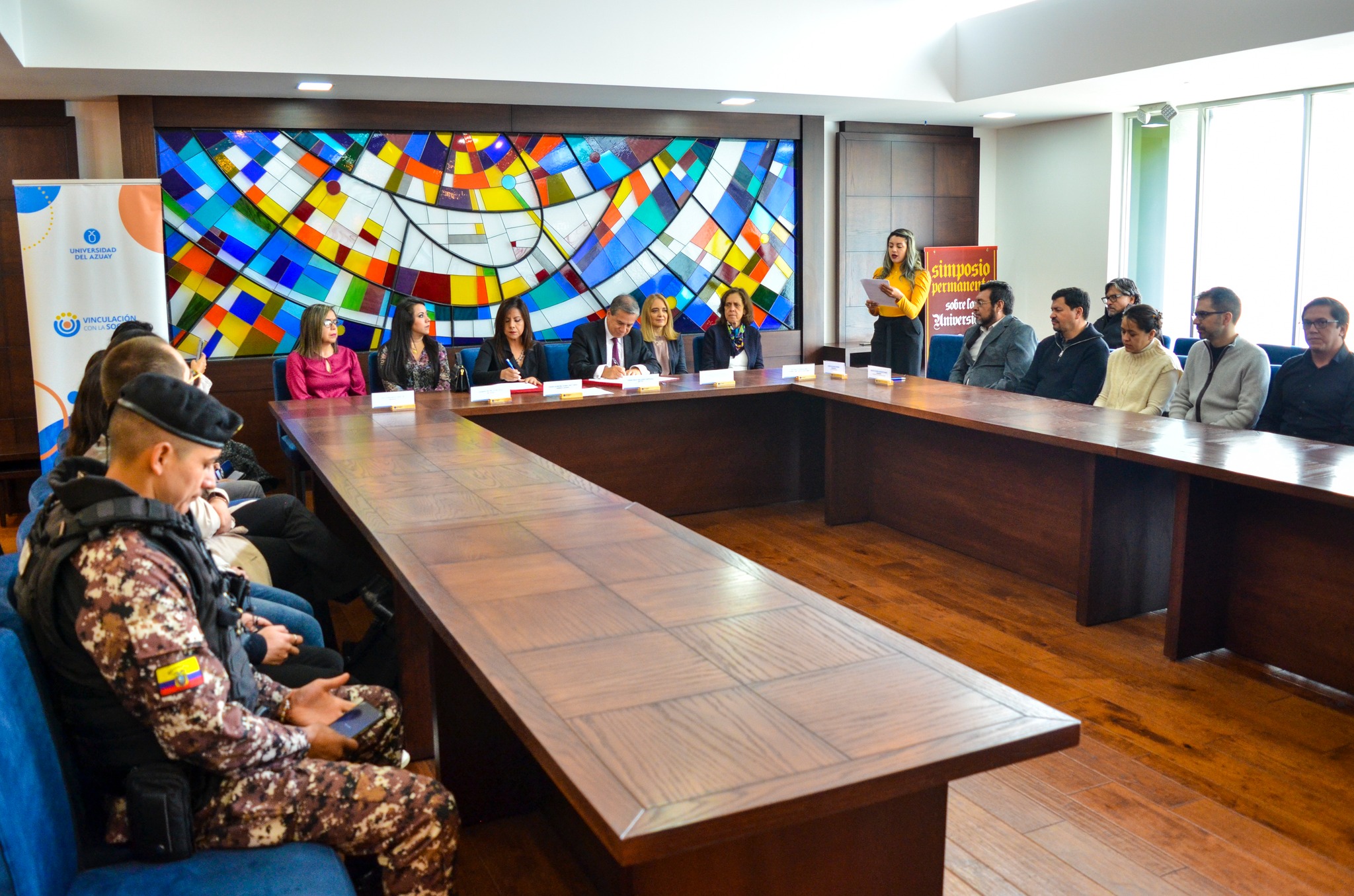 The University of Azuay and companies at the service of society