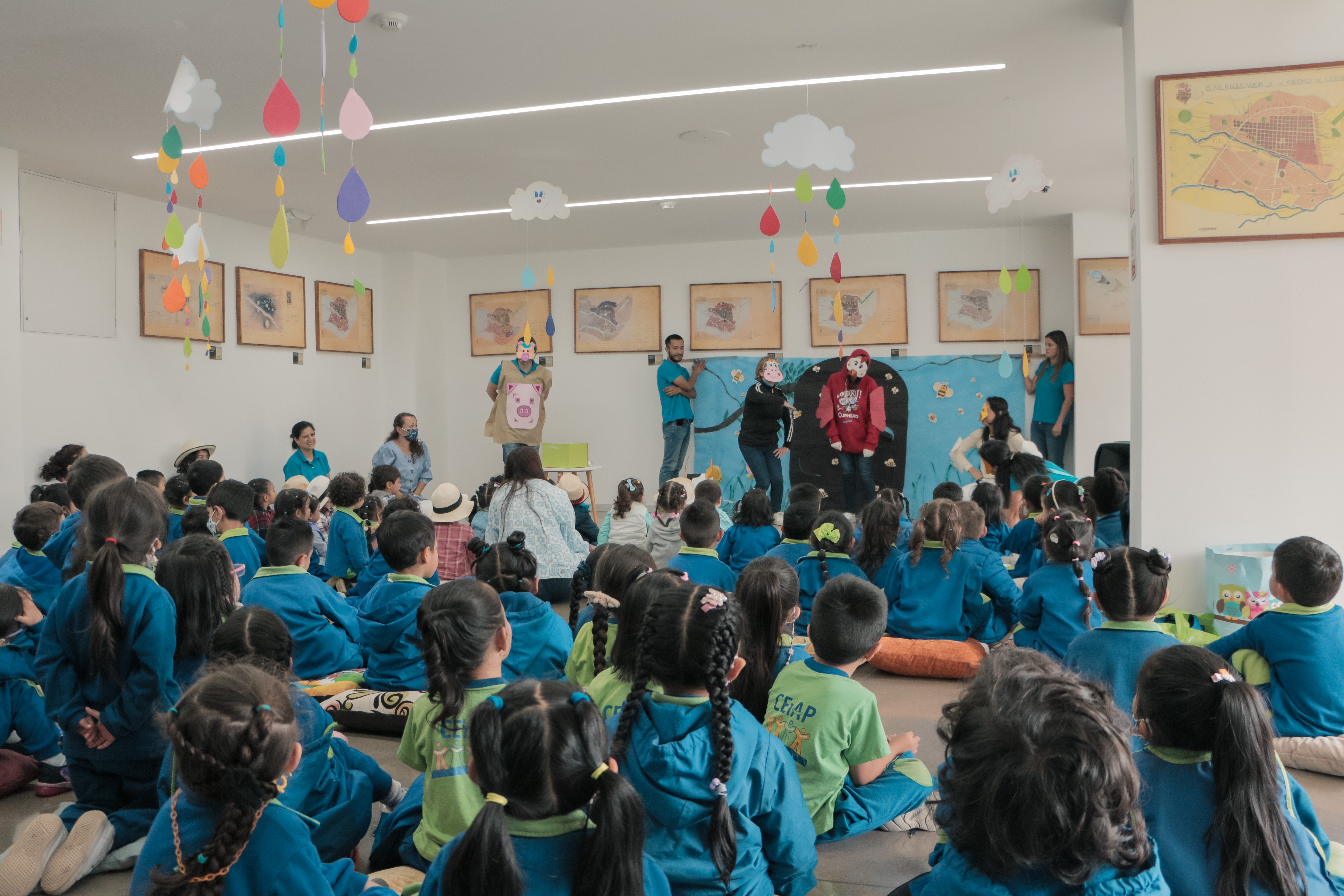 The CEIAP celebrated Reading Day at the University of Azuay