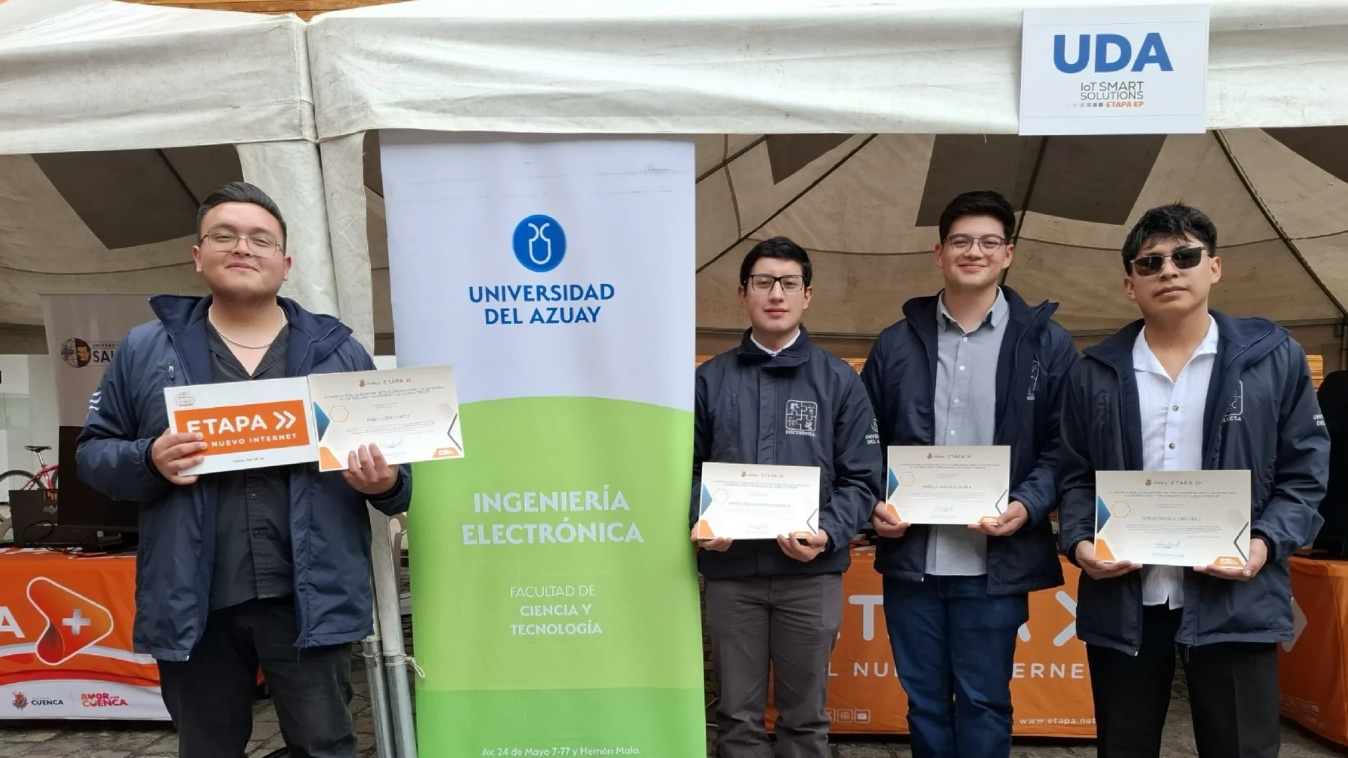 Estudiantes de Ingeniería Electrónica destacan en Concurso de Innovación Tecnológica
