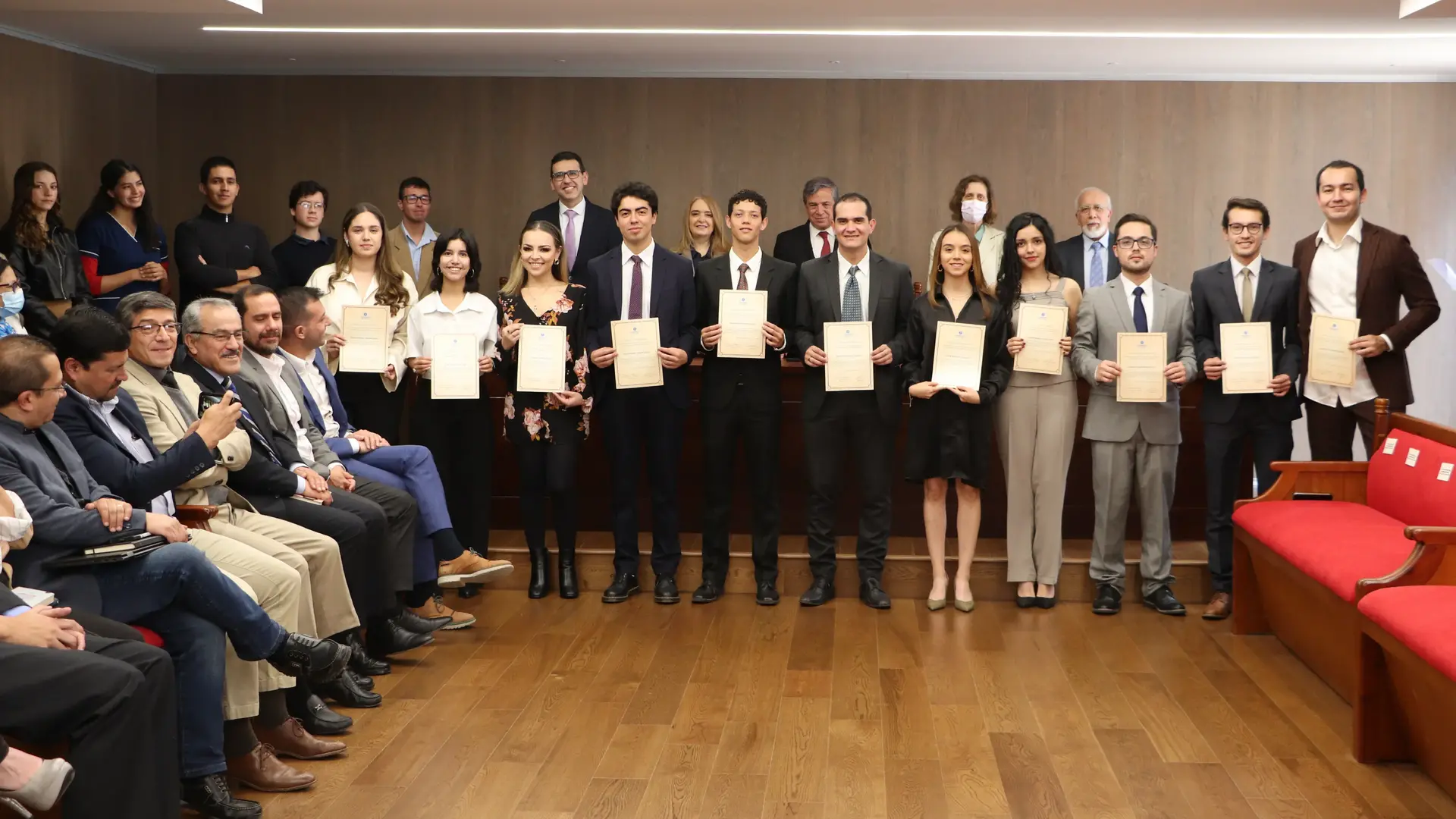 Posesión de representantes estudiantiles a los órganos de Cogobierno. Periodo 2024 - 2025