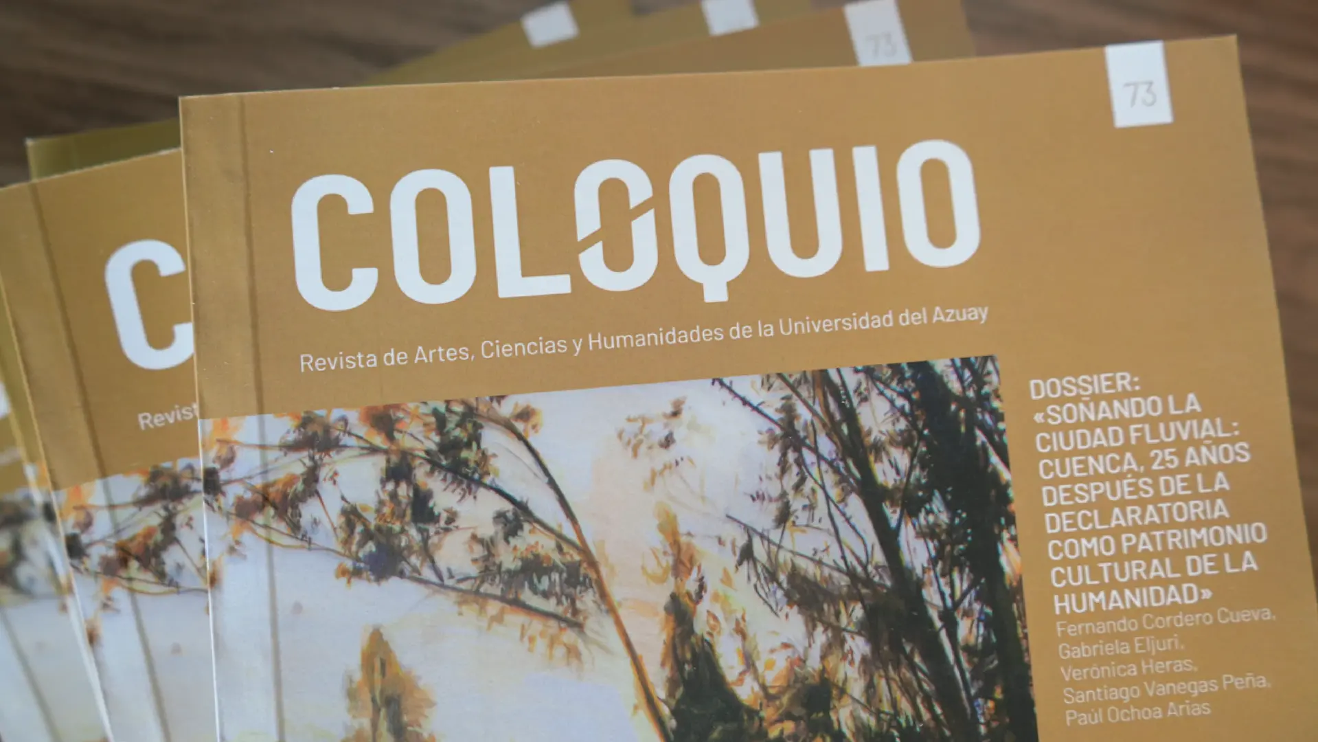 Presentación de la Revista Coloquio Núm. 73