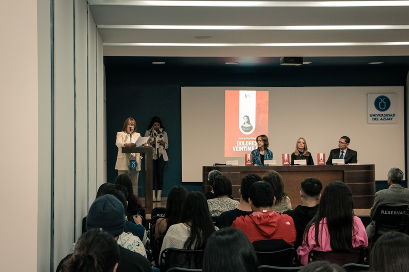 Presentation of the book "Dolores Veintimilla"