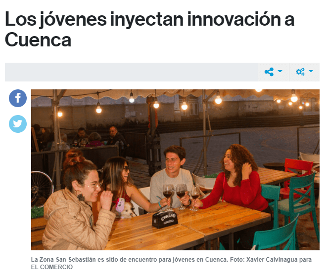 Los jóvenes inyectan innovación a Cuenca