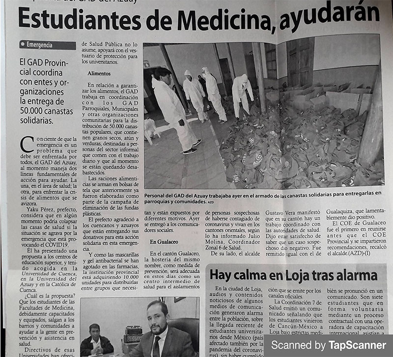 Estudiantes de Medicina ayudarán