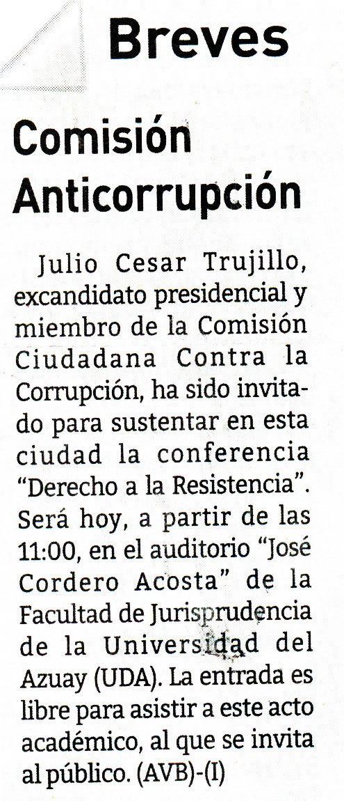 Comisión Anticorrupción
