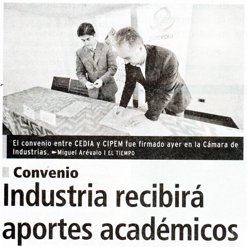 Industria recibirá aportes académicos 