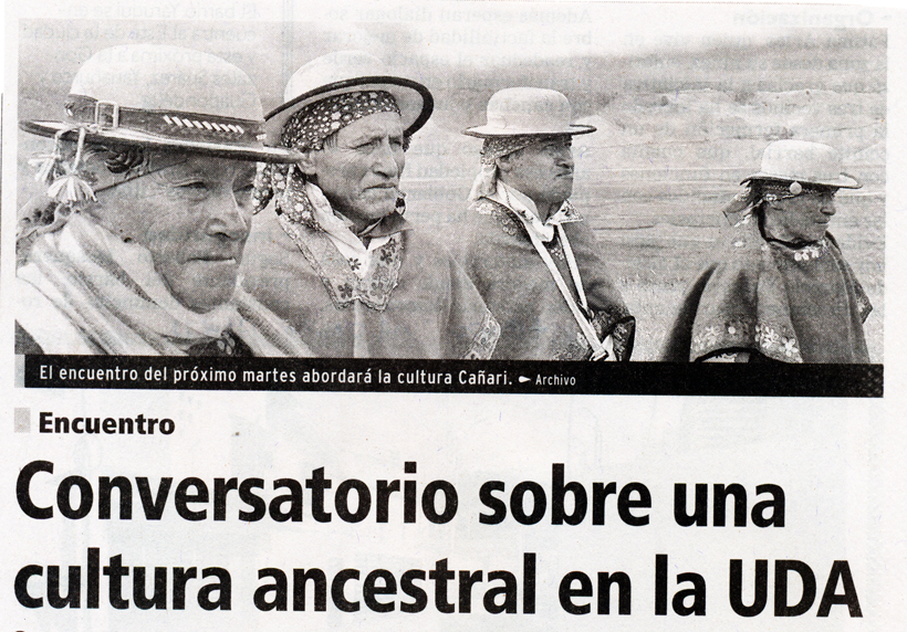 Conversatorio sobre una cultura ancestral en la UDA 