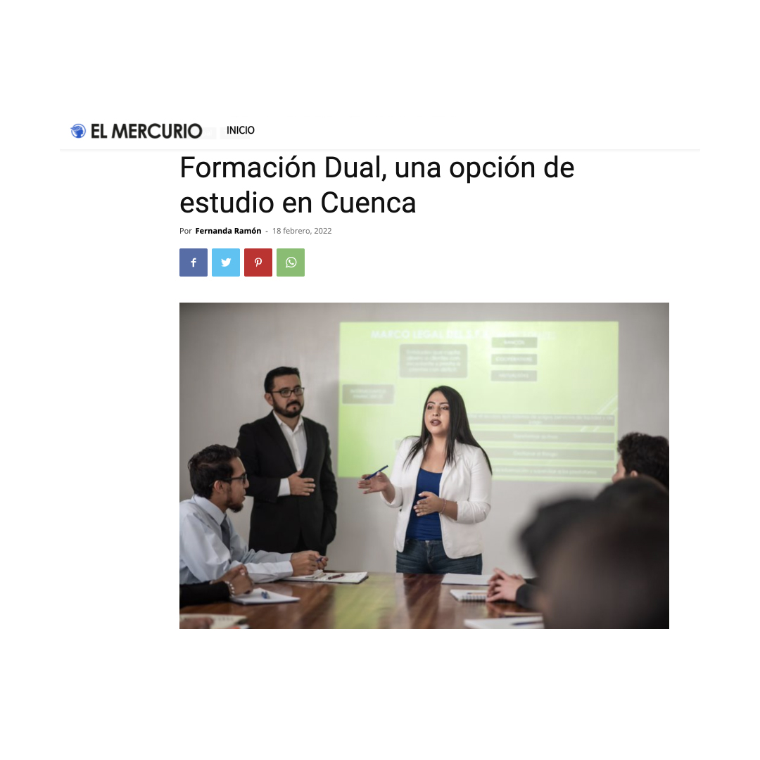 Formación Dual, una opción de estudio