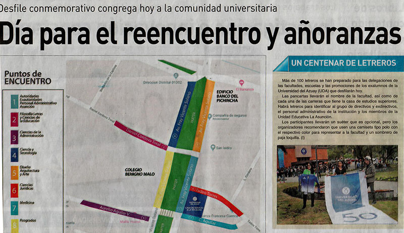 Día para el reencuentro y añoranzas