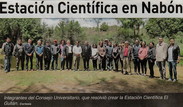 Scientific Station in Nabón