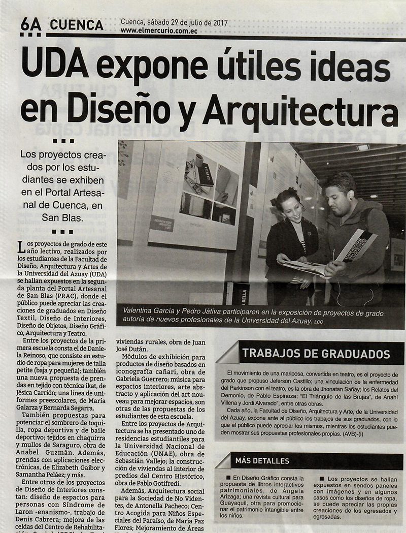 UDA expone útiles ideas en Diseño y Arquitectura