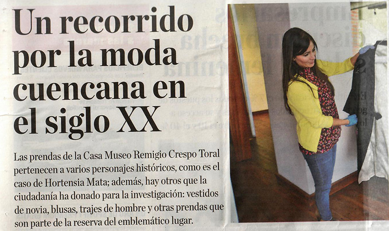 Un recorrido por la moda cuencana en el siglo XX