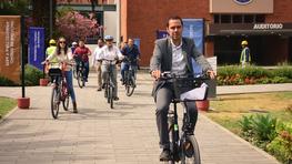 Cicleada y Activación Campaña #AlaUenBici