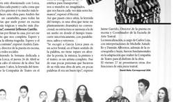 Conversatorio y lectura de la obra: El Público de Federico García Lorca