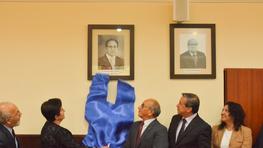 Unveiling of the portraits of Exdecanos of the Faculty of Legal Sciences