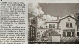 Inauguración del Núcleo de Apoyo Contable y Fiscal (NAF) y de la Consultora de Arquitectura y Urbanismo