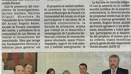 Lanzamiento del libro "Modelo de Innovación Sustentable para el Desarrollo Socio Territorial en Zonas Rurales del Ecuador" 