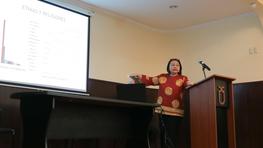 Charla sobre Indonesia en el Auditorio de Ciencias Jurídicas