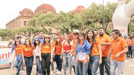 Commemorative Parade University of Azuay 50 years