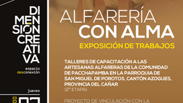 Exposición de trabajos "Alfarería con Alma"