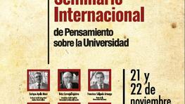 Primer Seminario Internacional de Pensamiento sobre la Universidad