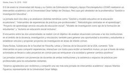 Jornadas de Educación Básica e Inicial