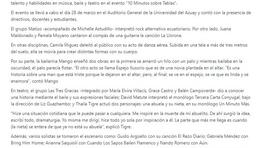 "10 minutos sobre las tablas’’ para celebrar el Día Mundial del Teatro